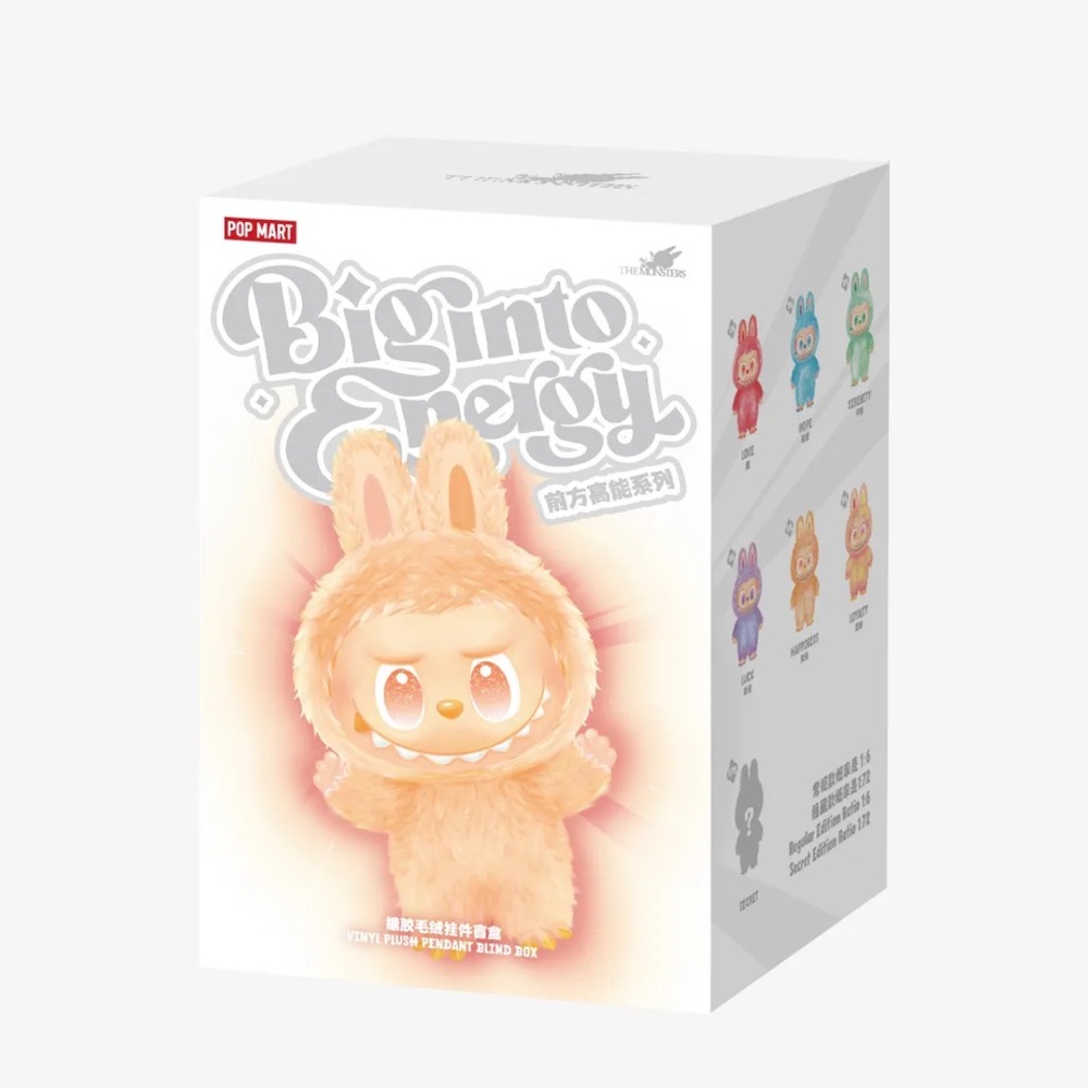 Single Pop Mart Labubu Big Into Energy Collectible Blind Box